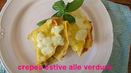 Crepes estive alle verdure!