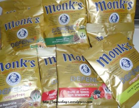 ‘Monk’s’ Caramelle per lenire e dare sollievo in tutte le stagioni 690