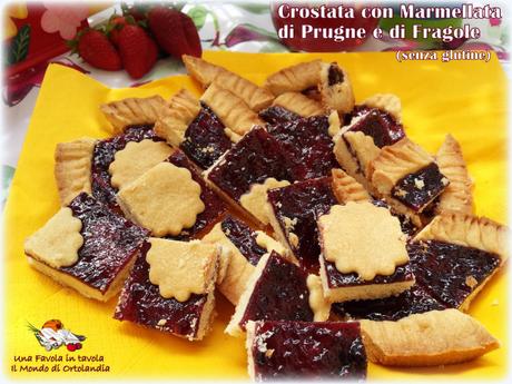 Crostata con marmellata di prugne e fragole: una dolce merenda 20150506_122525
