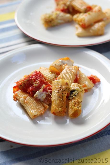 Rigatoni gratinati al forno