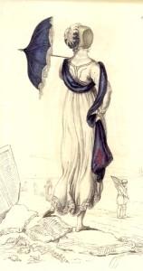 Promenade Dress (Ackermann’s Repository 1809) 