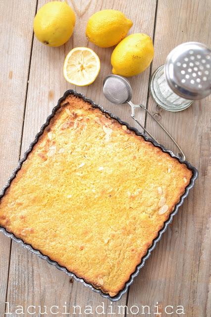 Lemon square - Crostata al limone Lemon square - Crostata al limone