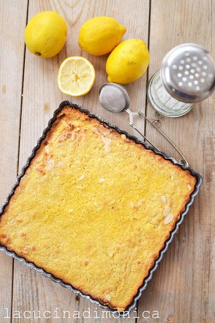 Lemon square - Crostata al limone Lemon square - Crostata al limone