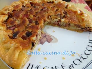 Tarte à la rhubarbe Tarte à la rhubarbe