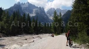 Da Dobbiaco a Prato Piazza in Mountain bike