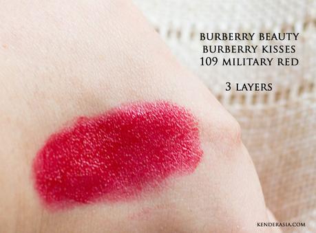Burberry Kisses n°109 Military Red