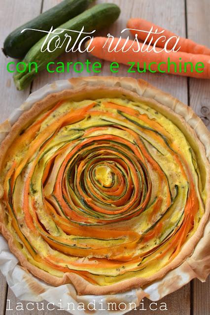 torta rustica con carote e zucchine torta rustica con carote e zucchine