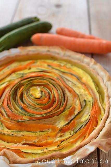 torta rustica con carote e zucchine torta rustica con carote e zucchine