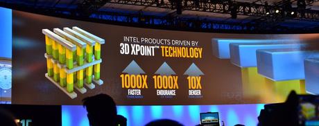 IDF 15: Intel rivela gli SSD Optane con memoria 3D XPoint