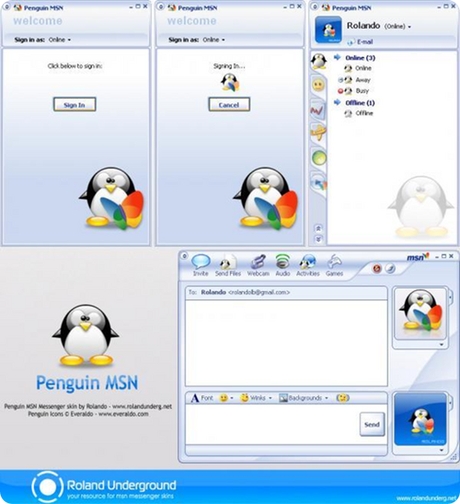 penguin messenger