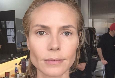 Mamme vip senza trucco, si salvi chi può heidi-klum-no-makeup