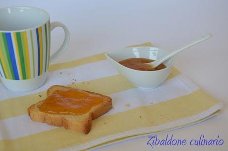 Confettura di pesche con zenzero e lime Confettura di pesche con zenzero e lime