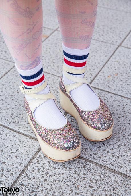 Buccia di Banana/Glitteriamoci (i piedi) TK-2015-01-05-004-007-Harajuku