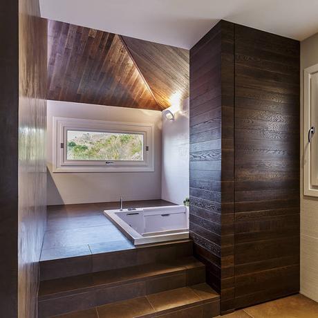 Bagno della camera da letto : Bagno moderno di Studio 4e