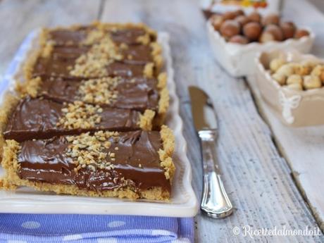 Crostata senza cottura alla Nutella