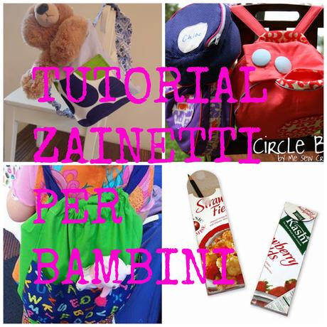 Tutorial gratis zainetti e astucci per la scuola fai da te Tutorial gratis zainetti e astucci per la scuola fai da te