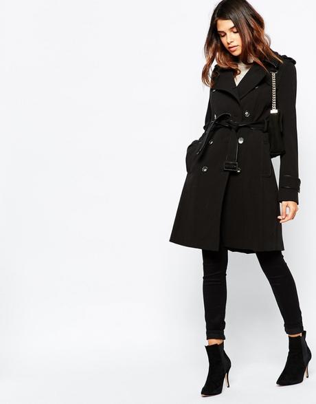 Abbigliamento donna low cost autunno inverno 2015-2016: i must-have Cappotto doppiopetto nero