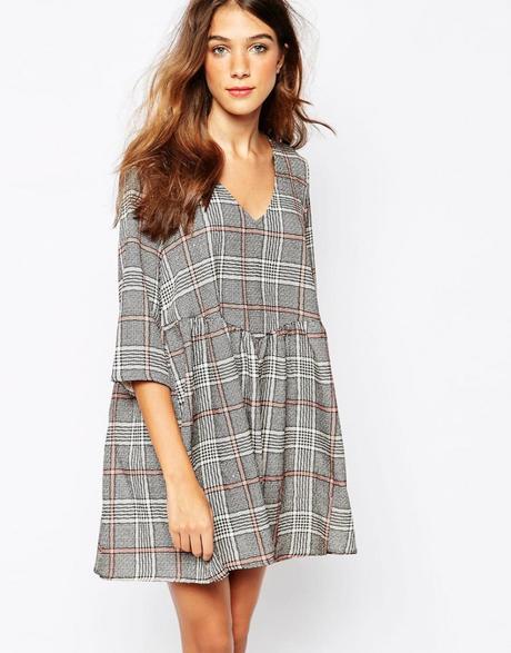 Abbigliamento donna low cost autunno inverno 2015-2016: i must-have vestito a quadri