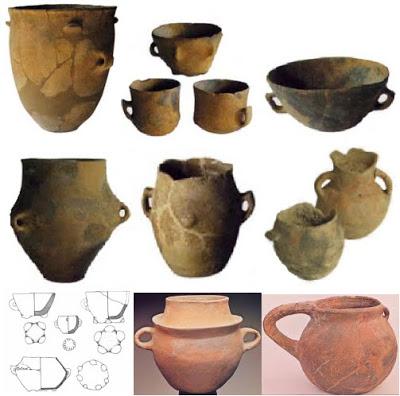 Arte e manufatti della Sardegna: Le ceramiche nuragiche del Bronzo Recente e Finale