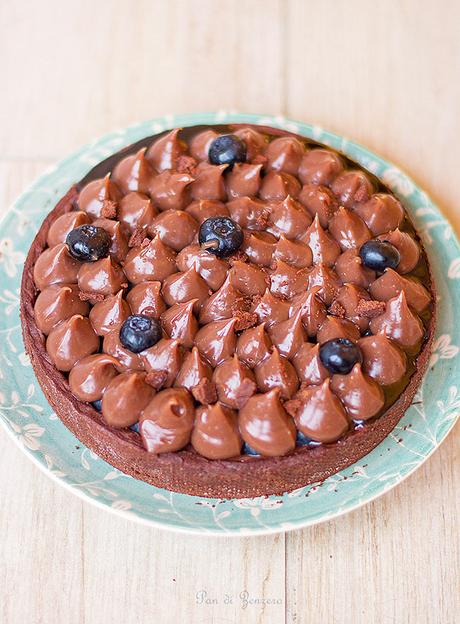 crostata cioccolato e caramello