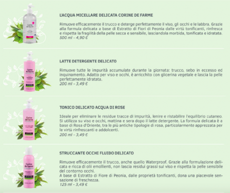 Corine de Farme, i prodotti dove la natura e’ di casa! Schermata 2015-08-18 alle 16.04.13