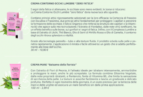 Corine de Farme, i prodotti dove la natura e’ di casa! Schermata 2015-08-18 alle 16.05.02