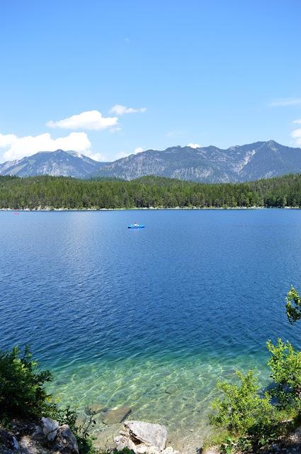 lago eibsee zugspitze