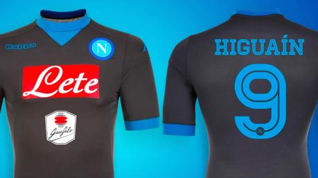 Napoli, maglia grigia Kappa 2015-2016: nuovo kit away