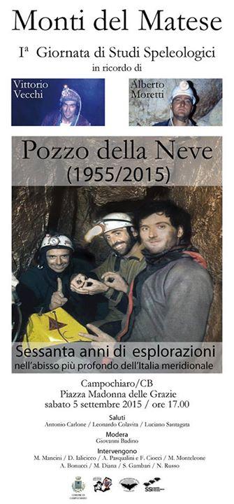 POZZO DELLA NEVE, sessanta anni di esplorazioni (1955-2015)