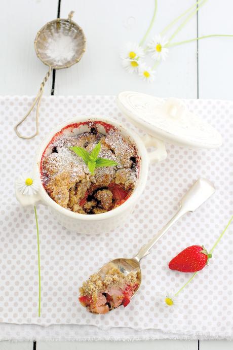 Settembre con un Crumble di Grano Saraceno ai Frutti Rossi&Banana