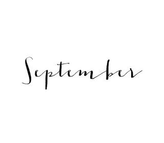 Around the month: september inspirations