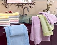 Schemi punto croce - asciugamani bagno