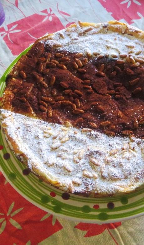 Torta di sfoglia al cioccolato