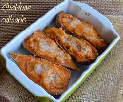 Coconut kau kau - Patate dolci farcite Coconut kau kau - Patate dolci farcite