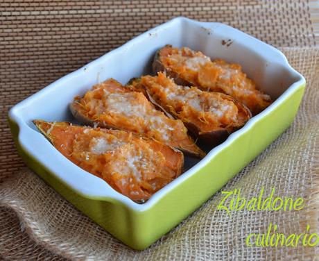 Coconut kau kau - Patate dolci farcite Coconut kau kau - Patate dolci farcite