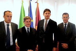 EUR spa, com’è andata a finire: nel solito modo… dal sito del Comune di Roma, 19 settembre 2012 (Diacetti è alla sinistra del Sindaco Alemanno, alla destra l'Assessore alla Mobilità Aurigemma, esponente di FI vicino all'on. Tajani