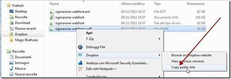 copiare-link-dropbox-font copiare-link-dropbox-font