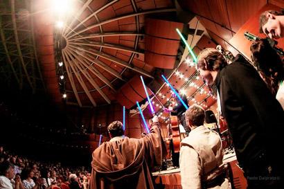 STAR WARS: A MUSICAL JOURNEY – Una sera, nel tempio della musica, voliamo lontano I personaggi della saga in sala - Photo: courtesy of LaVerdi