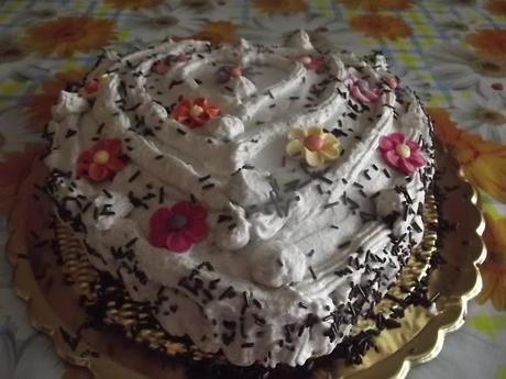 TORTA PER IL COMPLEANNO DI MIA MAMMA