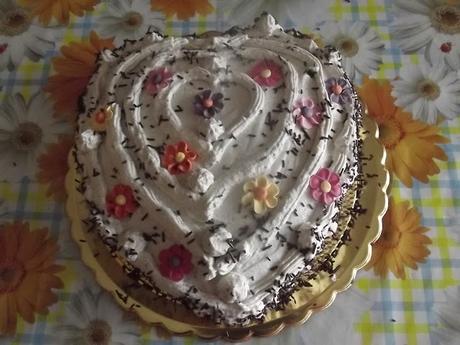 TORTA PER IL COMPLEANNO DI MIA MAMMA