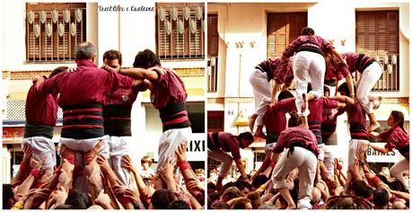 Non sarei mai potuta essere una bambina catalana base castell sitges