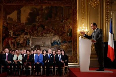 Cos’ha detto François Hollande nella conferenza stampa all’Eliseo Cos’ha detto François Hollande nella conferenza stampa all’Eliseo