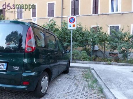 Parcheggio disabili al Teatro Camploy Parcheggio disabili al Teatro Camploy