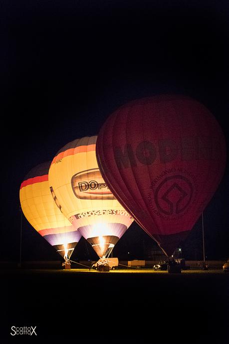 Il Festival delle mongolfiere a Padova