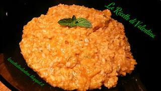 Risotto integrale alle zucchine al profumo di menta nel bimby Risotto integrale alle zucchine al profumo di menta nel bimby