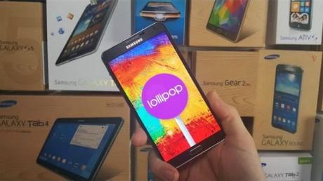 Aggiornamenti ad Android 5.1.1 Lollipop per Galaxy Note 4 Vodafone e no brand, Galaxy S4 GPE, Galaxy Note Edge samsung lollipop android 5.1 lollipop