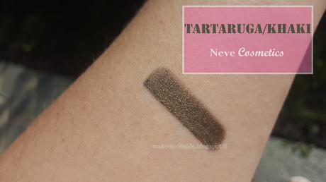 Neve Cosmetics Pastello occhi Tartaruga/Khaki | Anteprima & Swatches