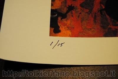 The Battle of Hornburg in serie limitata, numerata e firmata da Cor Blok The Battle of Hornburg in serie limitata, numerata e firmata da Cor Blok