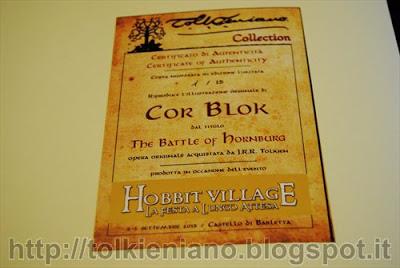 The Battle of Hornburg in serie limitata, numerata e firmata da Cor Blok The Battle of Hornburg in serie limitata, numerata e firmata da Cor Blok