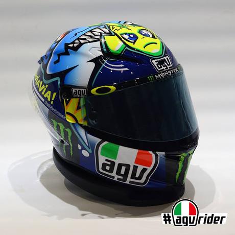 Agv PistaGP V.Rossi Misano 2015 by Drudi Performance - painted by DiD Design